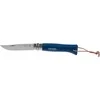 Opinel France Peilis su diržėliu Opinel Colorama 08 Inox Grab mėlynas, su dėklu