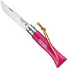 Opinel peilis Opinel Colorama 06 braškinė oda