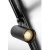 GTV Šviestuvas LIMA, GU10, maks. 20 W, AC220-240 V, 50/60 Hz, IP20, IK08, apvalus, juodas