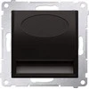 Kontakt Simon Simon LED juoda (DOS14.01 / 48)