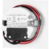 Orno DRACO LED NEW 1.5W, įleidžiamas laiptų šviestuvas, 12VDC, 30lm, 6000K, baltas, judesio ir prieblandos jutiklis