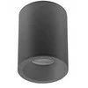 GTV SENSA AQUA lubinis šviestuvas, aliuminis, 85x115, IP54, maks. 50 W, apvalus, juodas