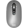 Port Designs PORT CONNECT Pure MAC COLLECTION, Belaidė įkraunama pelė, Bluetooth, FreeWheel, 3200 DPI, Juodas