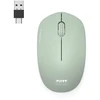 „Port Designs PORT CONNECT“ belaidė kolekcijos pelė, USB-A ir USB-C adapteris, 2.4 GHz, 1600 DPI, alyvuogių spalvos