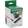 Optinio kompiuterio maitinimo šaltinis InLine ® Universalus maitinimo šaltinis 12W, 110-240V yra 3-12V, maks. 1200mA