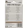 Pelė Inter-Tech PD-2100 USB C įkroviklis, PD 100W
