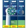 Braun Oral-B EB50-6 Cross Action Pro Dantų Šepetėlio Galvutės, 6 Vnt.