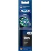 Oral-B Cross Action juodos galvutės, pakuotė 2 vnt.