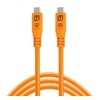 USB-C Kabelis - Tether Tools Pro Optima 10G USB-C 10 Gbps Dešinysis Kampas