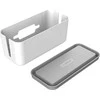 Orico Organizer na kable, balta 30 cm