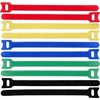 Organizatorius Lanview LVT-CABLESTRAPS2012-10MULTI kabelių raišteliai su lipnia juosta kabeliams Polipropilenas (PP) Daugiaspalvis 10 vnt.