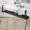 Organizatorius StarTech StarTech CALB-DESK-CABLE-TRAY kabelių organizatorius Stalo kabelių lovelis Juodas 1 vnt.