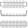 Organizer StarTech Cable Tray Under Desk – 61.5 cm – Metal Channel Basket – Juodas
