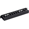TRITON 19" įrišimo plokštė 1U plastikinė, juoda
