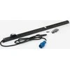 TRITON 19" dengiamoji plokštė 1U perforuota su ovaliu 36 x 6 mm, juoda