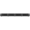 Organizer Equip 19'' Organizer kabli 5x plastikowe pierścienie stal 1U RAL9005 (327320)