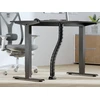 Organizer Equip Equip Doppel-Kabelführung 73cm für Untertischmontage juodas