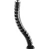 Organizacija InLine ® Kabelio kanalas lankstus, vertikalus stalams, 2 kameros, 0.80 m, juoda