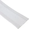 Organizacija InLine ® Kabelio apvyniojimas, audinio laikiklis su kabliu ir kilpa, 1 m x 25 mm skersmens, balta
