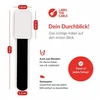 Organizer LABEL THE CABLE LTC Klettkabelbinderlabel Set wiederverwendbar, juodas,10er (LTC 2610-10)