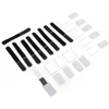 LABEL THE CABLE Mini Velcro Ties 10-piece Set - juodos spalvos