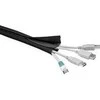 Organizacija MicroConnect Kabelio korpusas Juodas 1 gabalas (CABLESOCK)