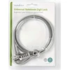 Nedis Notebook Lock | Užrakto tipas: skaitmuo | 1,80 m | Cinko lydinys