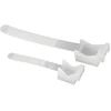 Pawbol Kabelio laikikliai su dirželiu UP22 1 - 22 mm, 25 vnt. balti