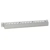 Pulsar RAOK-1M-G Horizontalus metalinis kabelių organizatorius su dangteliu 1U, pilkas
