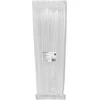 QOLTEC 52236 Daugkartinio naudojimo savaime užsifiksuojantis kabelio raištis 7,2x400mm nailono UV Baltas