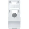 Qoltec Laikiklis / Klip do kabli | 15x13mm | naścienny