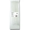QOLTEC 52207 Užtrauktukai 4.8 300 100vnt nailono UV Baltas