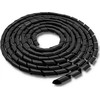 QOLTEC 52257 Cable organizer 20mm 10m Juodas