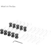 Organizer SmallRig Cable Clamp (10pcs) Juodas (6527)