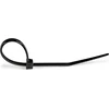 StarTech 1000 PACK 4 CABLE TIES -Juodas/NYLON ZIP TIE WRAPS UL TAA
