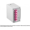 „Techly 109801“ DIN bėgelio jungiamoji panelė 6 SC/LC simplex/duplex adapteriams, be panelės