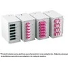 „Techly 109801“ DIN bėgelio jungiamoji panelė 6 SC/LC simplex/duplex adapteriams, be panelės