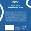 Organizer ZOY Spirala na przewody 1 sztuka 28mm 1.5m