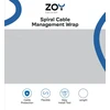 Organizer ZOY Spirala na przewody 1 sztuka 28mm 5m
