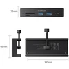 Orico Aktyvus USB-C šakotuvas 10 Gbps, PowerDelivery 60 W, prisukamas, 2x USB-A, SD skaitytuvas, USB-C, juodas (MH5PCM-10-BK-BP)
