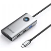 „Orico PW11-5P“ USB-C šakotuvo prijungimo stotelė, 1x USB-A 3.0 + 2x USB-A 2.0 + 1x USB-C PD + 1x HDMI – pilkos spalvos