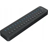 Orico CT2U3-16AB 16x USB-A 3.0 Hub with Switches – juodos spalvos