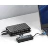 Orico PWC2U-C3 USB-C Hub / 2x USB-A 3.0 + 1x USB-C 3.0 – juodos spalvos