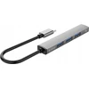 Orico AH-13 USB-C šakotuvo prijungimo stotelė 1x USB-A 3.0 + 3x USB-A 2.0 – pilkos spalvos