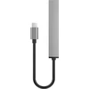 Orico AH-13 USB-C šakotuvo prijungimo stotelė 1x USB-A 3.0 + 3x USB-A 2.0 – pilkos spalvos