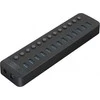 Orico Hub aktywny 13*USB-A juoda