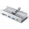„Orico MH5PC“ šakotuvas, montuojamas ant spaustuko, USB-C / 2x USB-A 3.2 + 1x USB-C 3.2 + 1x SD&TF & SD kortelės lizdas, spalvotas
