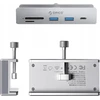 „Orico MH5PC“ šakotuvas, montuojamas ant spaustuko, USB-C / 2x USB-A 3.2 + 1x USB-C 3.2 + 1x SD&TF & SD kortelės lizdas, spalvotas