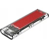 Orico TCM2-C3 M.2 NVME to USB-C 10Gb/s Disk Drive – raudonos spalvos