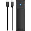 Kietasis diskas Orico PWM2 M.2 NGFF SATA USB-C 5Gb/s Disk Drive – juodos spalvos
